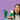 A young girl bouncing a tennis ball on a racket with a green Fitness Finders sneaker award token