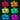 Comes in six vibrant colors: orange, fluorescent blue, fluorescent green, fluorescent yellow, grape and watermelon.
