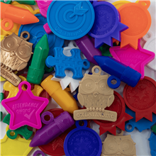 Wise Student Achievement Bundle by Fitness Finders: Colorful bundle of wisdom-based tokens, student encouragement awards