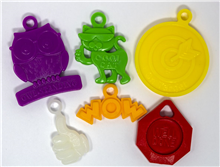 Wow-Factor Bundle | Variety Charm Pack by Fitness Finders: Colorful medals & ribbons student award and motivation tokens