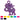 Wow-Factor Bundle Cool Cat token by Fitness Finders: Purple cat token with "Cool Cat" slogan and color variants beneath