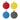 Wow-Factor Bundle - Hit the Target Token by Fitness Finders: Red, yellow, blue, and gray bullseye and arrow student awards