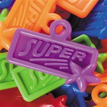 Superstar by Fitness Finders: Colorful assortment of star tokens, a classroom or fitness awards incentive