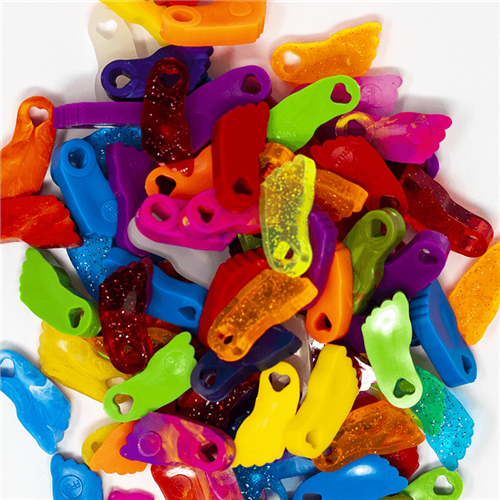Toe Token Keychains Foot-Shaped Charms | Toe Tokens for Sale – Fitness Finders