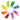 Icy 8-color assorted mix: Red, Orange, Yellow, Lime Green, Kelly Green, Blue, Purple, & Fuchsia.